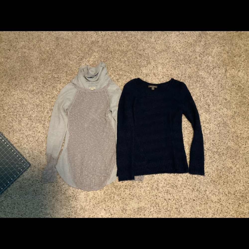 Tommy Bahama and RuffHewn sweaters